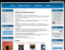 Tablet Screenshot of bracewinkel.nl